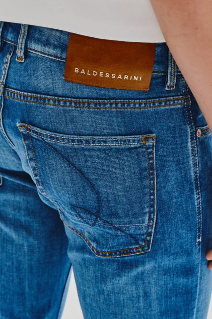 Spodnie męskie Jeans Premium Niebieskie Baldessarini