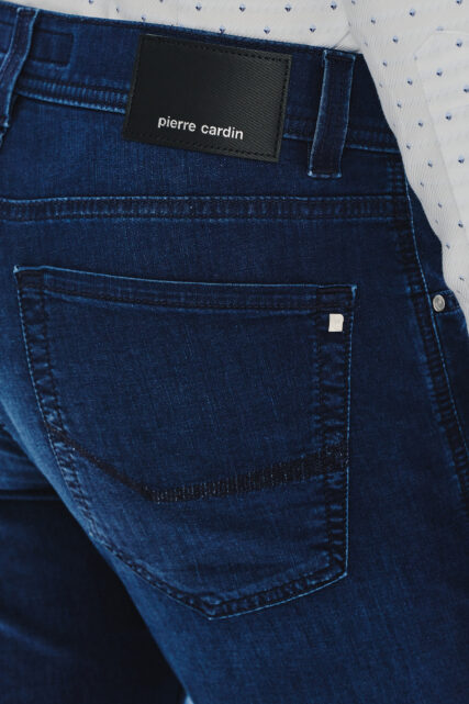 Spodnie męskie Lyon Jeans Granatowe Pierre Cardin