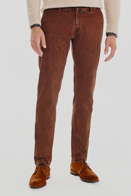 Spodnie Chino Charmonix Brązowe Vintage Pierre Cardin