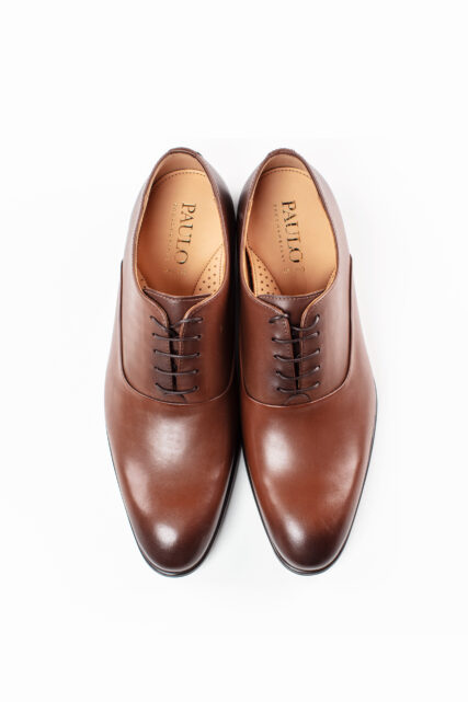 Buty męskie Oxford Brązowe Paulo